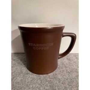 Dark Brown Starbucks Mug  2008   # 1293